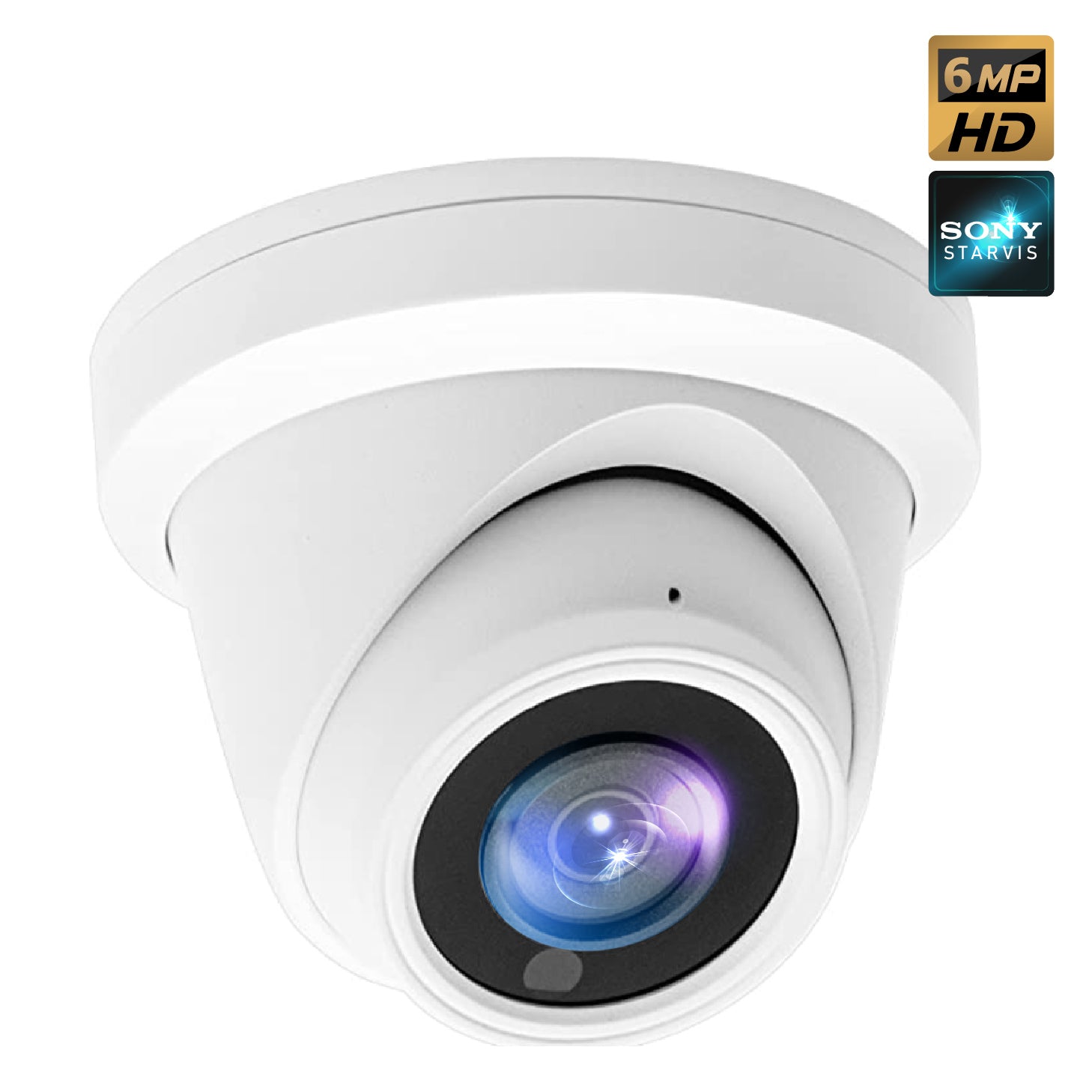 IPC-YT60 Hikvision/Uniview Compatible 6MP IP Turret Camera IPC-YT60 Hikvision/Uniview Compatible 6MP IP Turret Camera - security camera for sale at DFW Wholesale Security