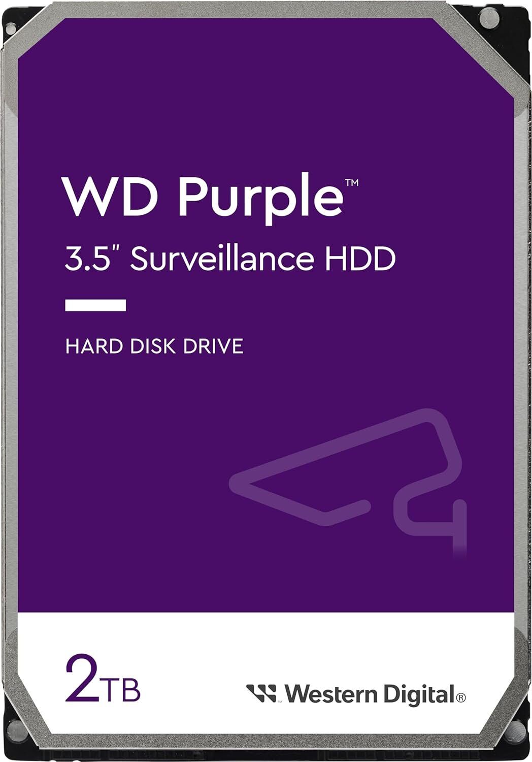WD Purple 2TB - WD22PURZ WD Purple 2TB - WD22PURZ