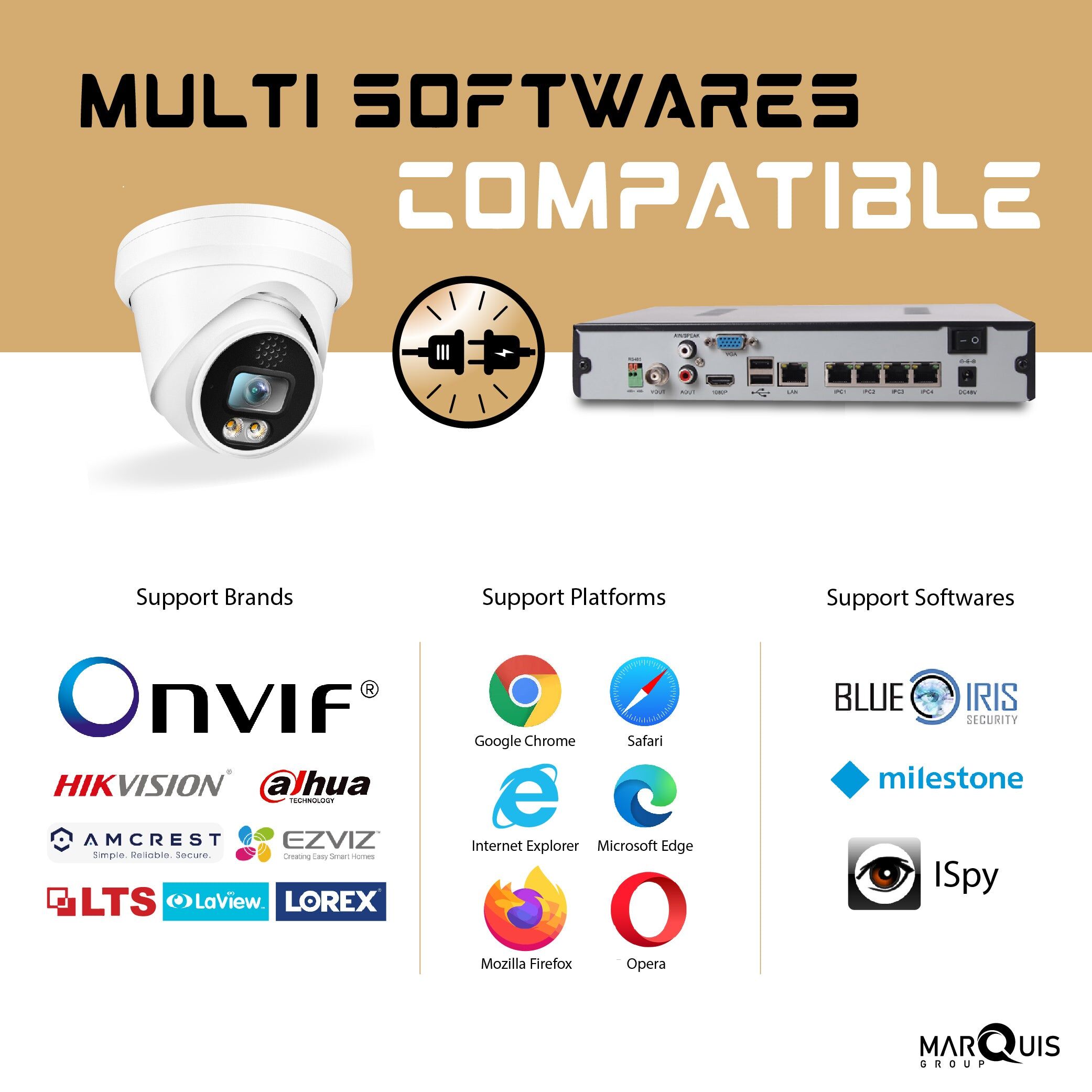 Hikvision/Uniview Compatible IP Turret Camera (6MP)- IPC-DL624 Hikvision/Uniview Compatible IP Turret Camera (6MP)- IPC-DL624 - Image 5